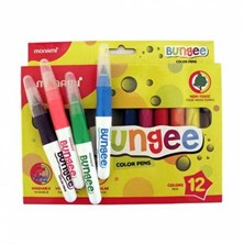 Monami Bungee Jumbo Keçeli Kalem 12 Renk
