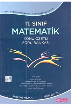Esen Yayınları 11. Sınıf Matematik Konu Özetli Soru Bankası